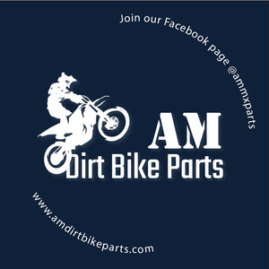 AM Dirt Bike Parts Stickers