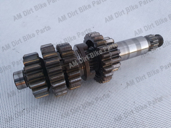 Yamaha YZ250F Main Shaft With Gears / 5NL-17411-10-00