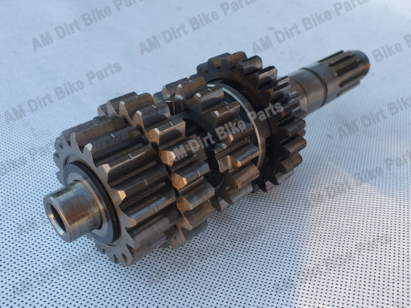 Honda CRF 450 Main Shaft with Gears / 23210-MEN-A00